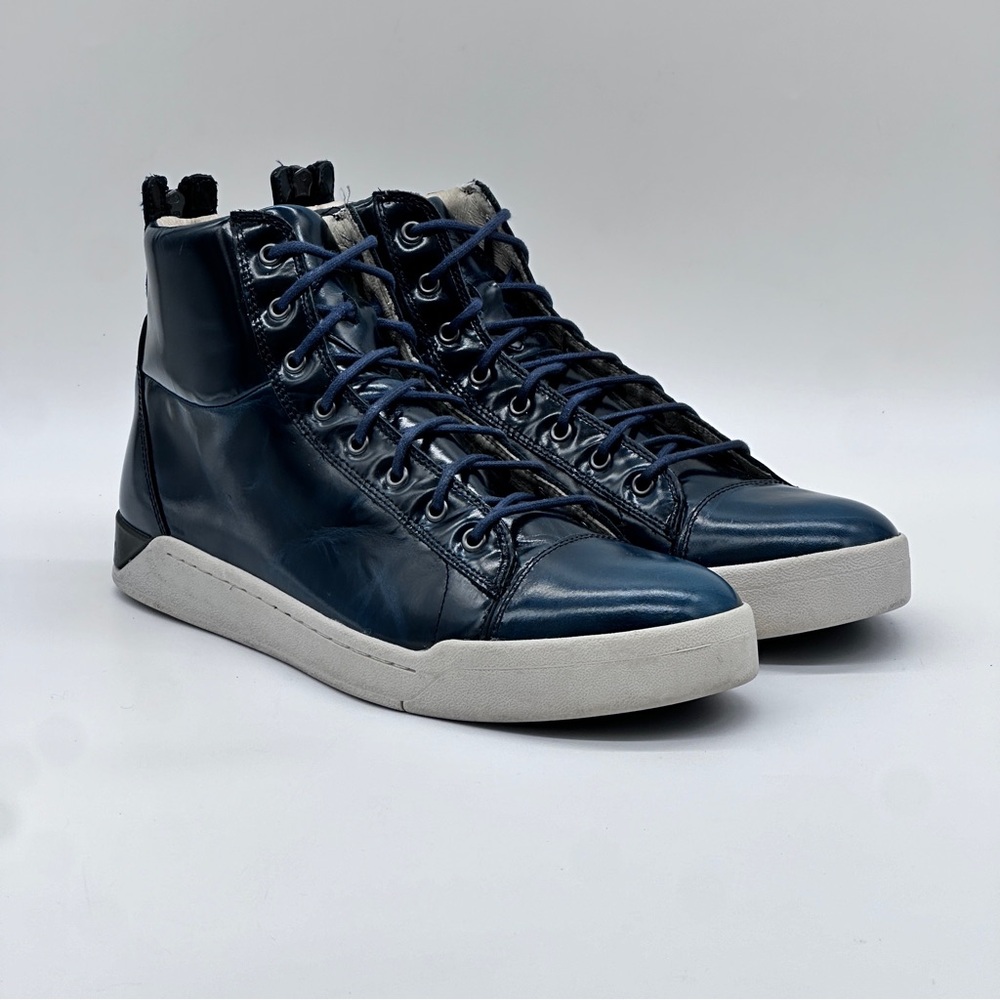 Diesel Diamond Hi-Top Leather Shoes. Size 12 - Picture 8 of 10